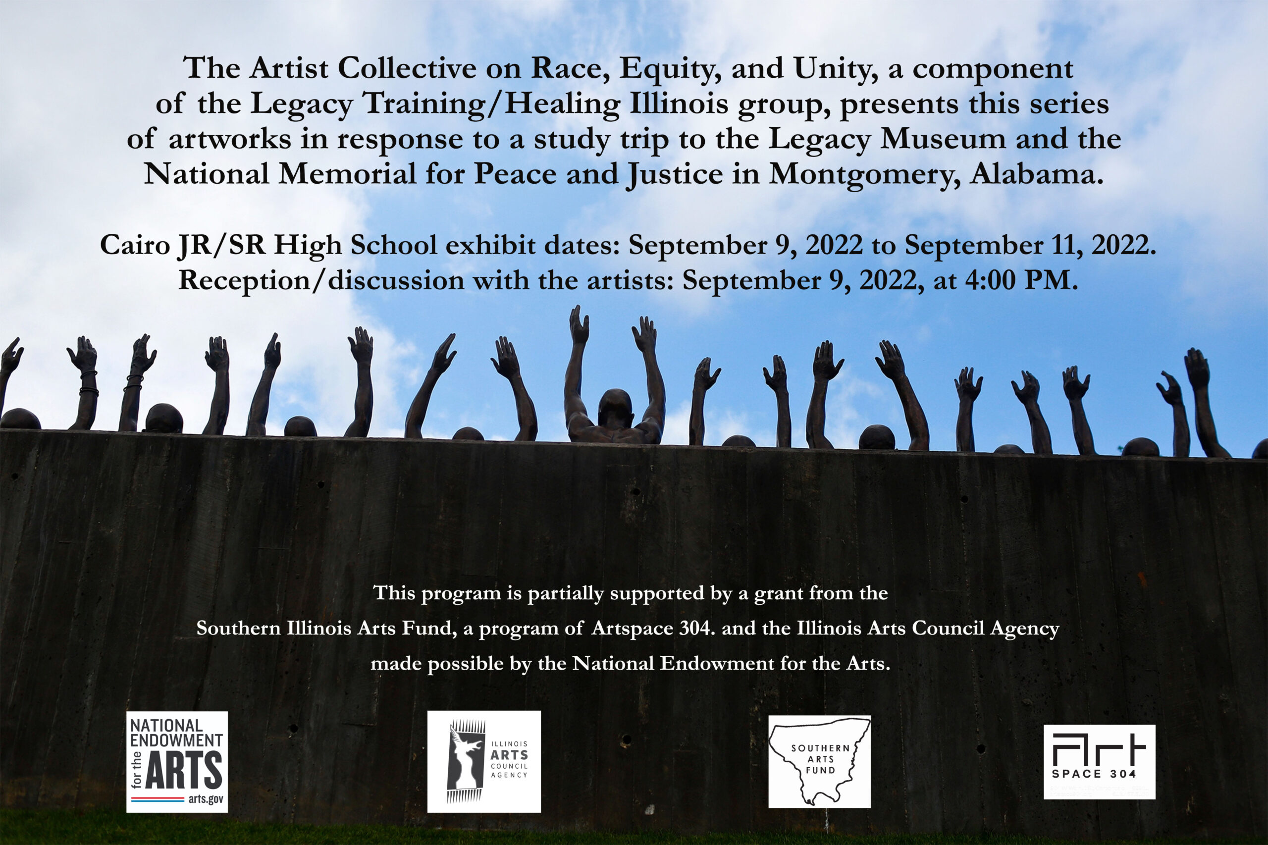 Art show poster
